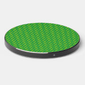 Beautiful green shamrock wireless charger (Front 2)