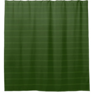 Beautiful Greens Stripe Shower Curtain