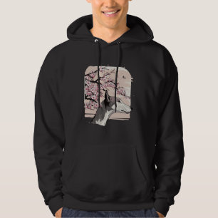 Beautiful Greyhound Cherry Blossom Dog Breed Japan Hoodie