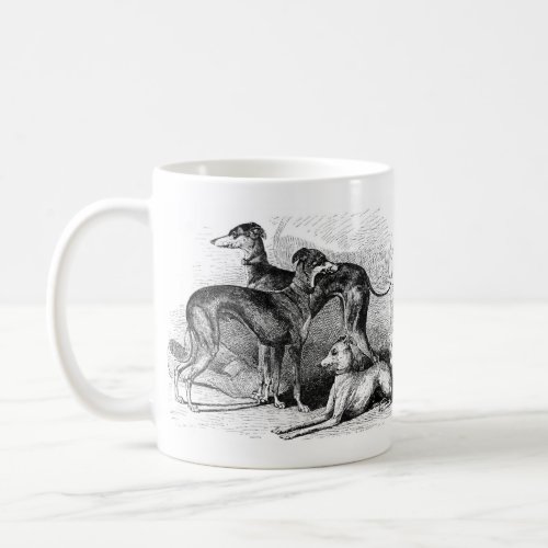 Beautiful Greyhounds Coffee Mug