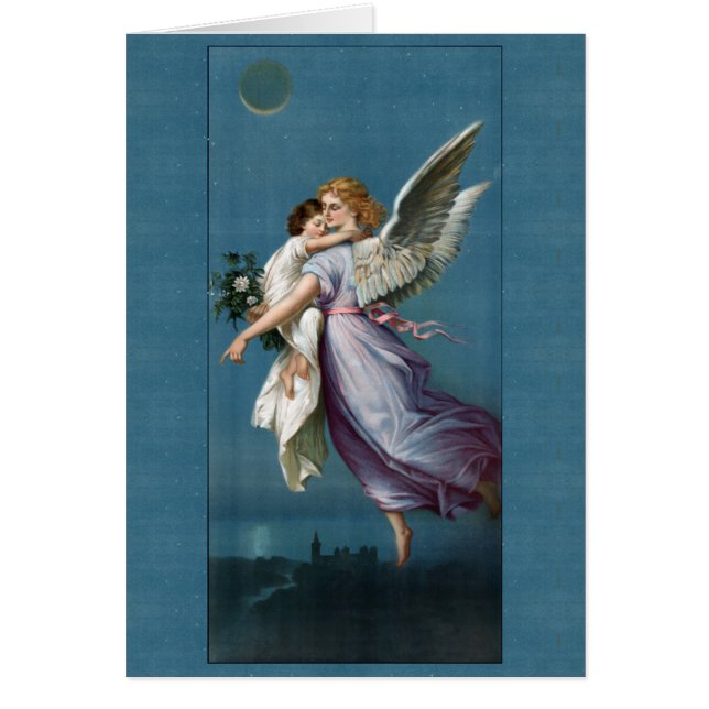 Beautiful Guardian Angel Cards (Front)