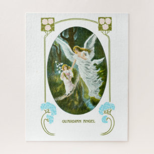 Beautiful guardian angel jigsaw puzzle