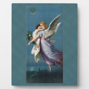 Beautiful Guardian Angel Plaque