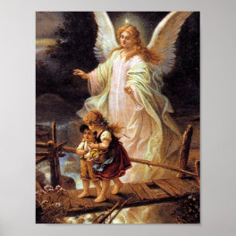 Beautiful Guardian Angel Poster