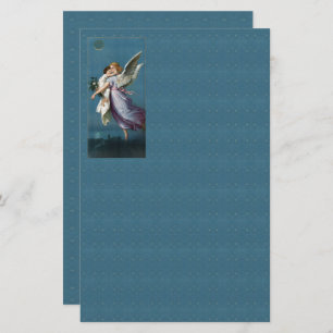 Beautiful Guardian Angel Stationery