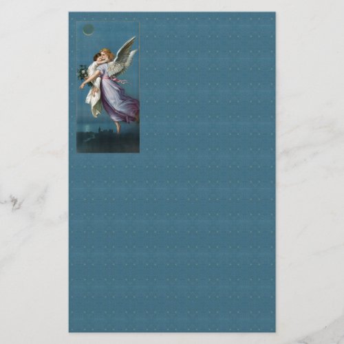 Beautiful Guardian Angel Stationery