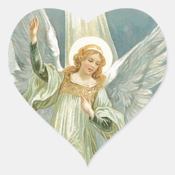 Beautiful Guardian Angel Sticker by AmelianAngels at Zazzle