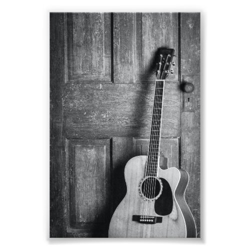 Beautiful Guitar Photo Print