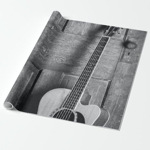 Beautiful Guitar Wrapping Paper