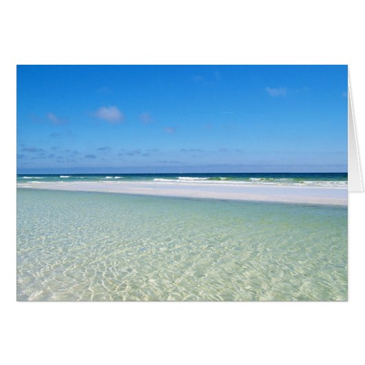 Beautiful Gulf of Mexico Cards (Front Horizontal)