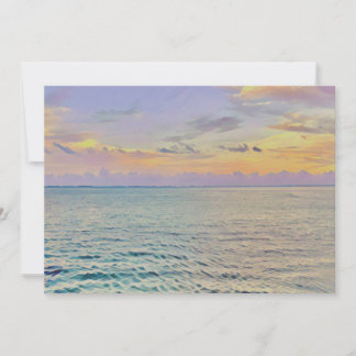 Beautiful Haena Sea Postcard