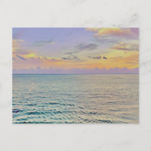 Beautiful Haena Sea Postcard