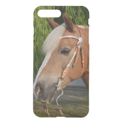 Beautiful haflinger horse portrait iPhone 8 plus/7 plus case