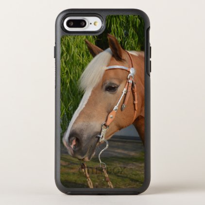 Beautiful haflinger horse portrait OtterBox symmetry iPhone 8 plus/7 plus case