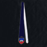 Beautiful Haiti Flag Tie<br><div class="desc">Haiti Flag Tie. *you can change colour and text.</div>