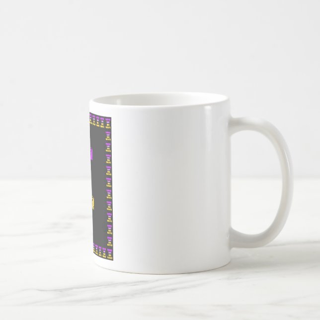 Beautiful Hakuna Matata Art Print Coffee Mug (Right)