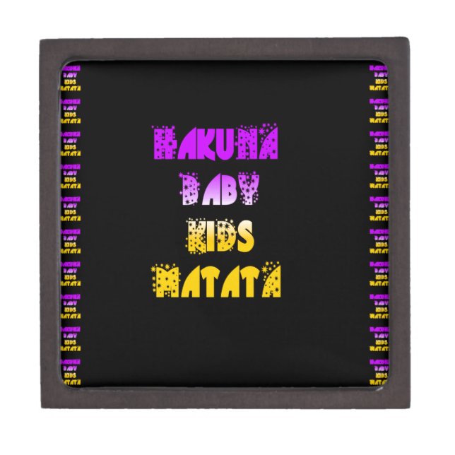 Beautiful Hakuna Matata Art Print Gift Box (Front)