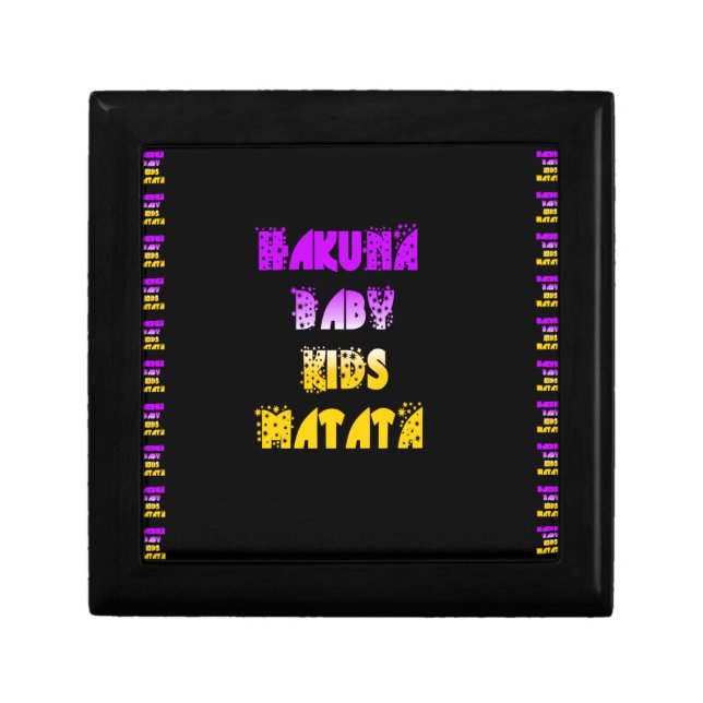Beautiful Hakuna Matata Art Print Gift Box (Front)