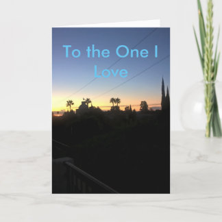 Beautiful Happy Birthday Card With Sunrise