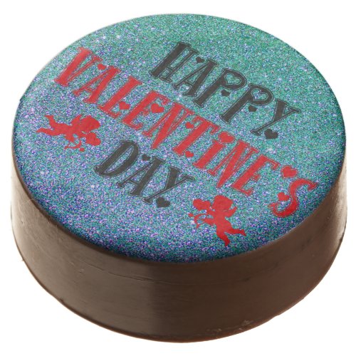 Beautiful  happy Valentines Day Chocolate Chocolate Covered Oreo