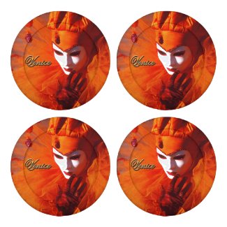 Beautiful Harlequin Button Covers