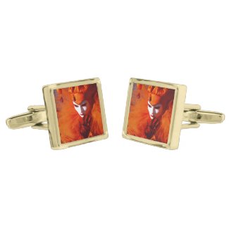 Beautiful Harlequin Cufflinks