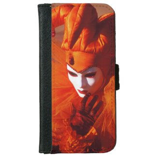 Beautiful Harlequin iPhone 6/6s Wallet Case