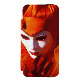 Beautiful Harlequin iPhone SE/5/5s Wallet Case