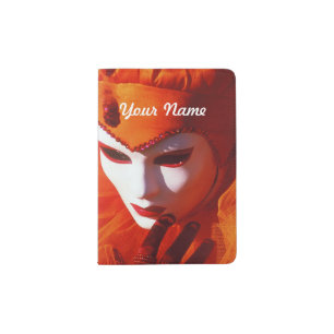 Beautiful Harlequin Passport Holder