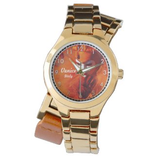 Beautiful Harlequin Wristwatch