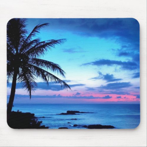 beautiful Hawaii beach Mouse Pad