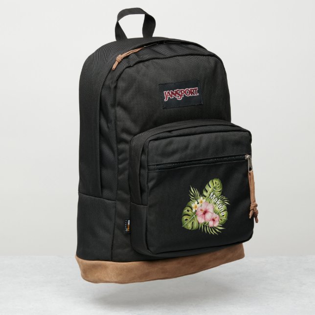 aloha floral jansport backpack Cross Town Plus - Flower Market The SuperBreak Plus is a fresh take on the classic SuperBreak pack with an internal laptop sleeve and side water bottle pocket Jansport Bags Jansport Hawaiian Backpack