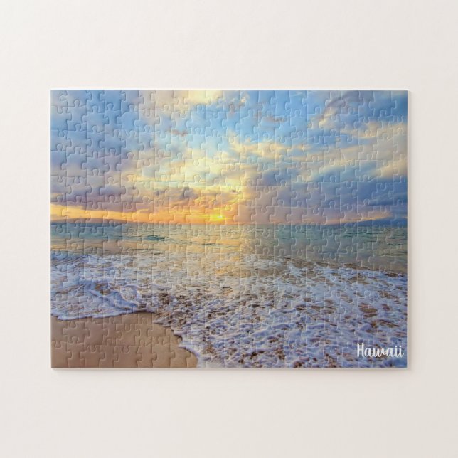 Beautiful Hawaiian Sunset Jigsaw Puzzle (Horizontal)