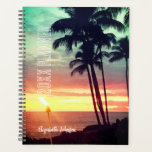 Beautiful Hawaiian Sunset Planner<br><div class="desc">Beautiful Hawaiian Sunset Planner customizable with your name and year.</div>