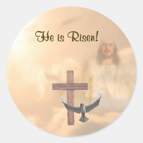 Beautiful He is Risen  Stickers