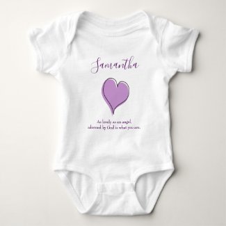 Beautiful Heart Baby Bodysuit