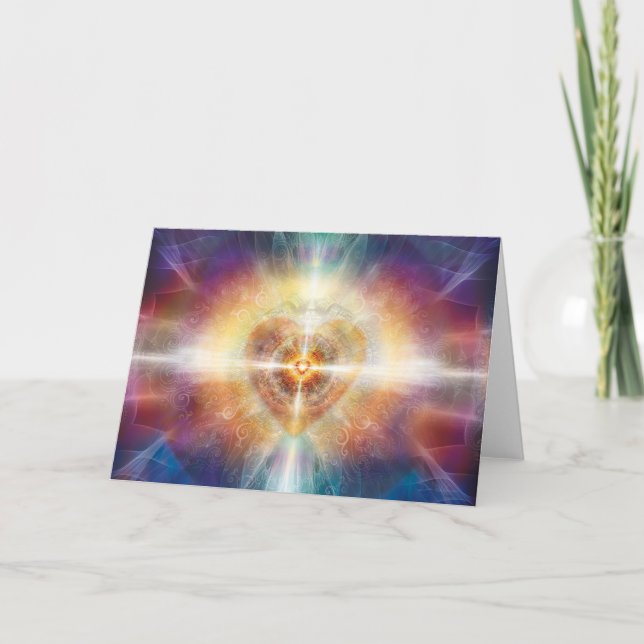 Beautiful Heart Center Card (Front)