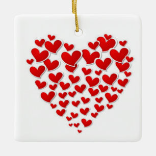 *BEAUTIFUL HEART* CHRISTMAS ORNAMENT