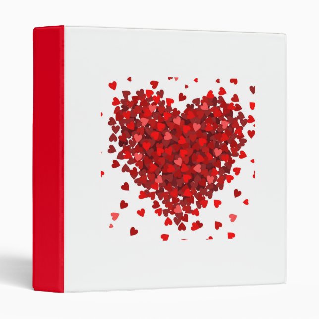 *BEAUTIFUL HEART FOR BEAUTIFUL MEMORIES* 3 RING BINDER (Front/Spine)