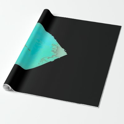 Beautiful Heart Hearts_Blue Version Wrapping Paper