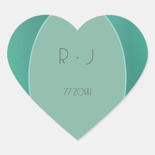 Beautiful Heart Sticker (Front)