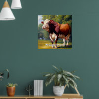 Beautiful Hereford Bull