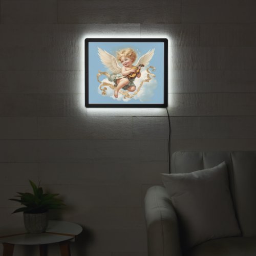 beautiful herube _ an angel of love LED sign