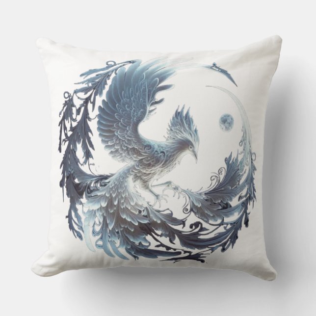 Beautiful high quality design on the pillow. throw pillow (Front)