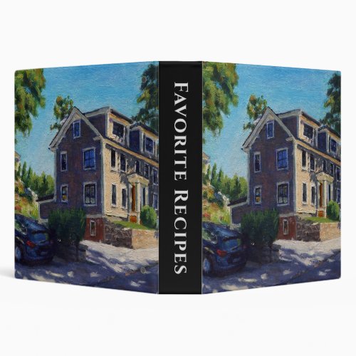 Beautiful Historic Home in Rockport 3 Ring Binder