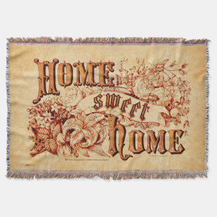 Beautiful Home Sweet Home Throw Blanket