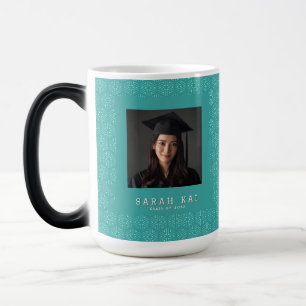 Beautiful Honeycomb Pattern Boys Graduation Gift Color Morph Mug