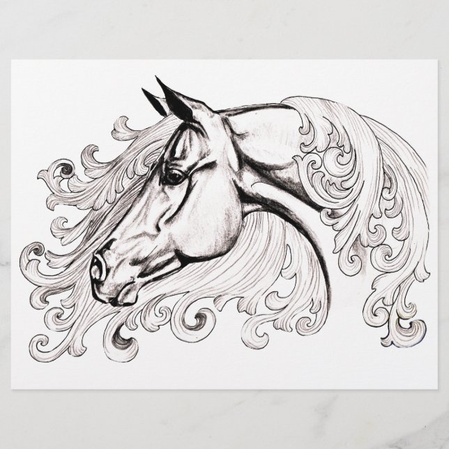 beautiful  horse (Front)