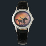 Beautiful Horse and Moon Watch<br><div class="desc">This is a georgeous watch,   with a horse running in the moon light.  Super cool,  makes an awesome gift!</div>