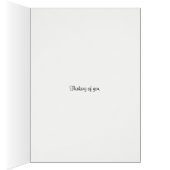 Beautiful Horse and Sunset Thinking of You Card (Inside (Right))